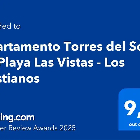 Torres Del Sol En Playa Vistas - Cristianos Apartment *